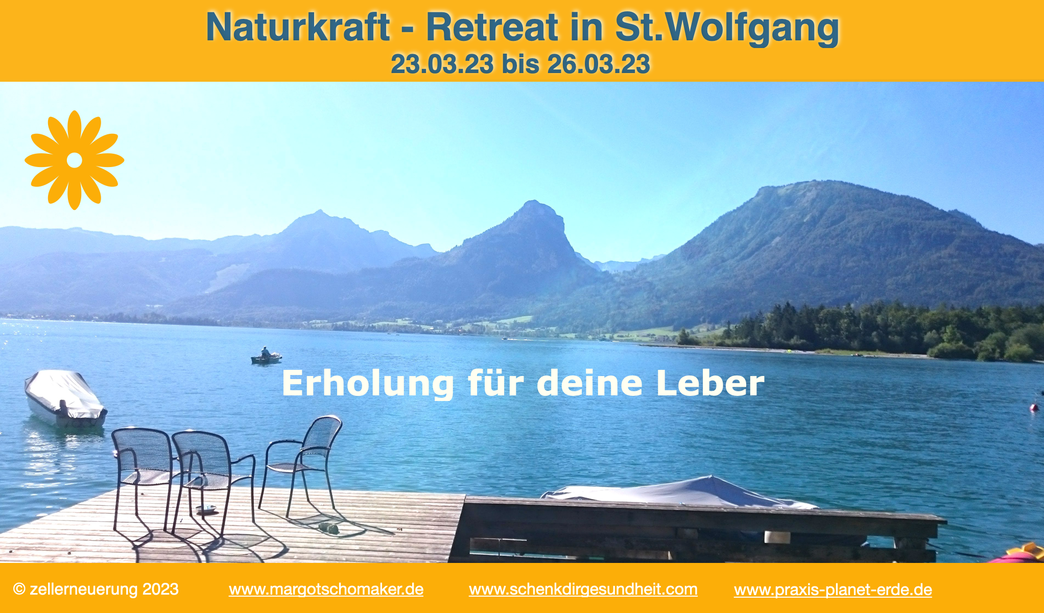 Naturkraft Retreat St.Wolfgang 23.3. bis 26.3. 2023